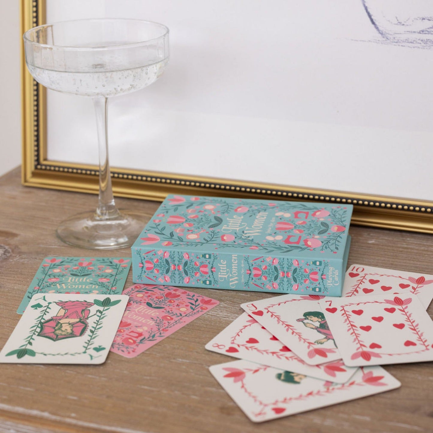 Little Women Playing Cards Set