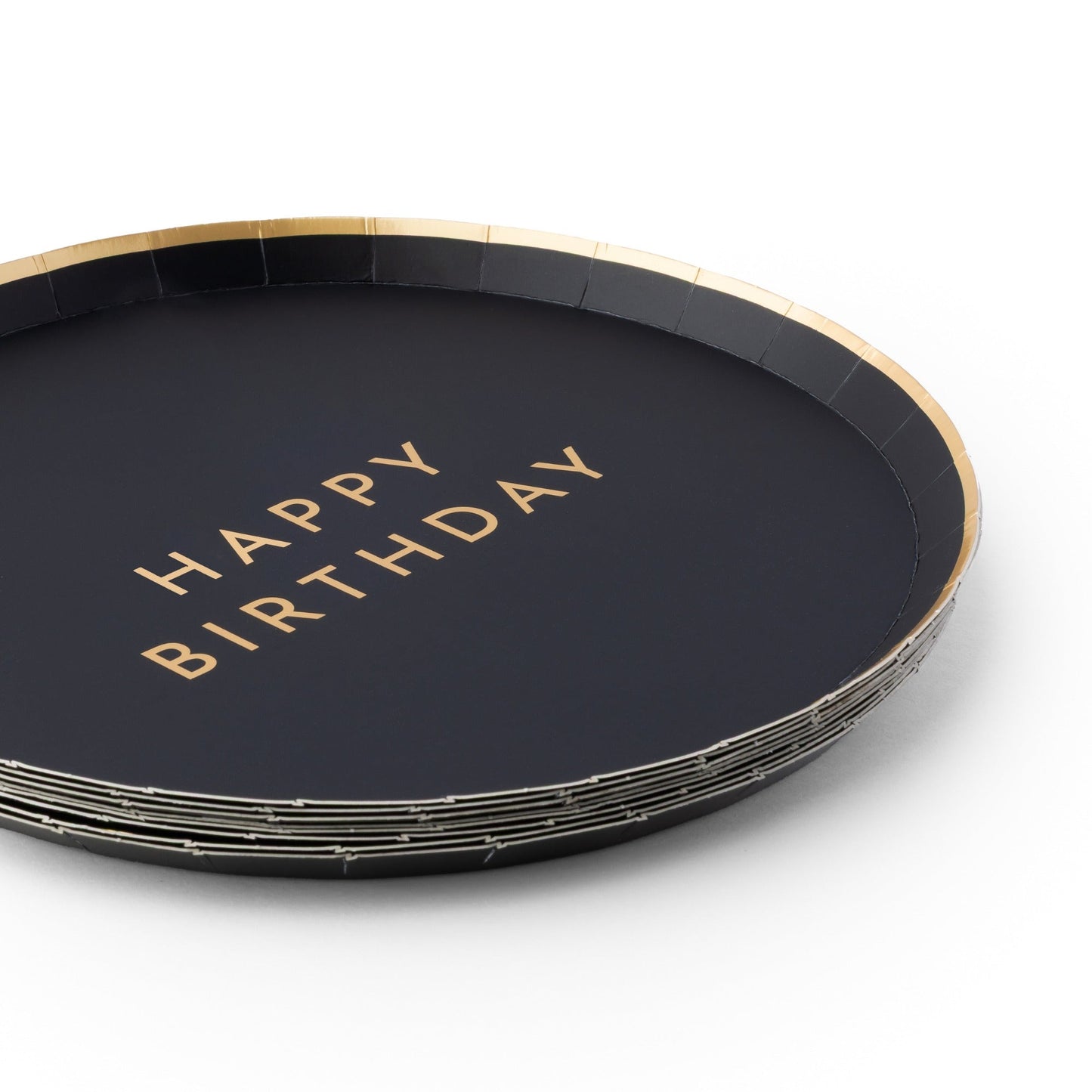 Black Noir Happy Birthday Small Plates