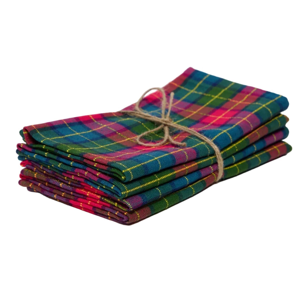 Holly Plaid Napkins