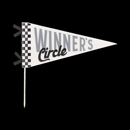 Winner's Circle Felt Pennant Flag