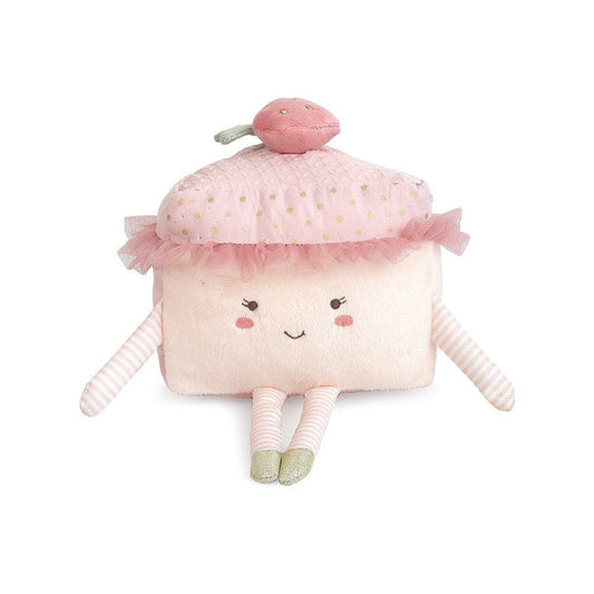 Frenchie Cake Slice Plush Toy by Mon Ami