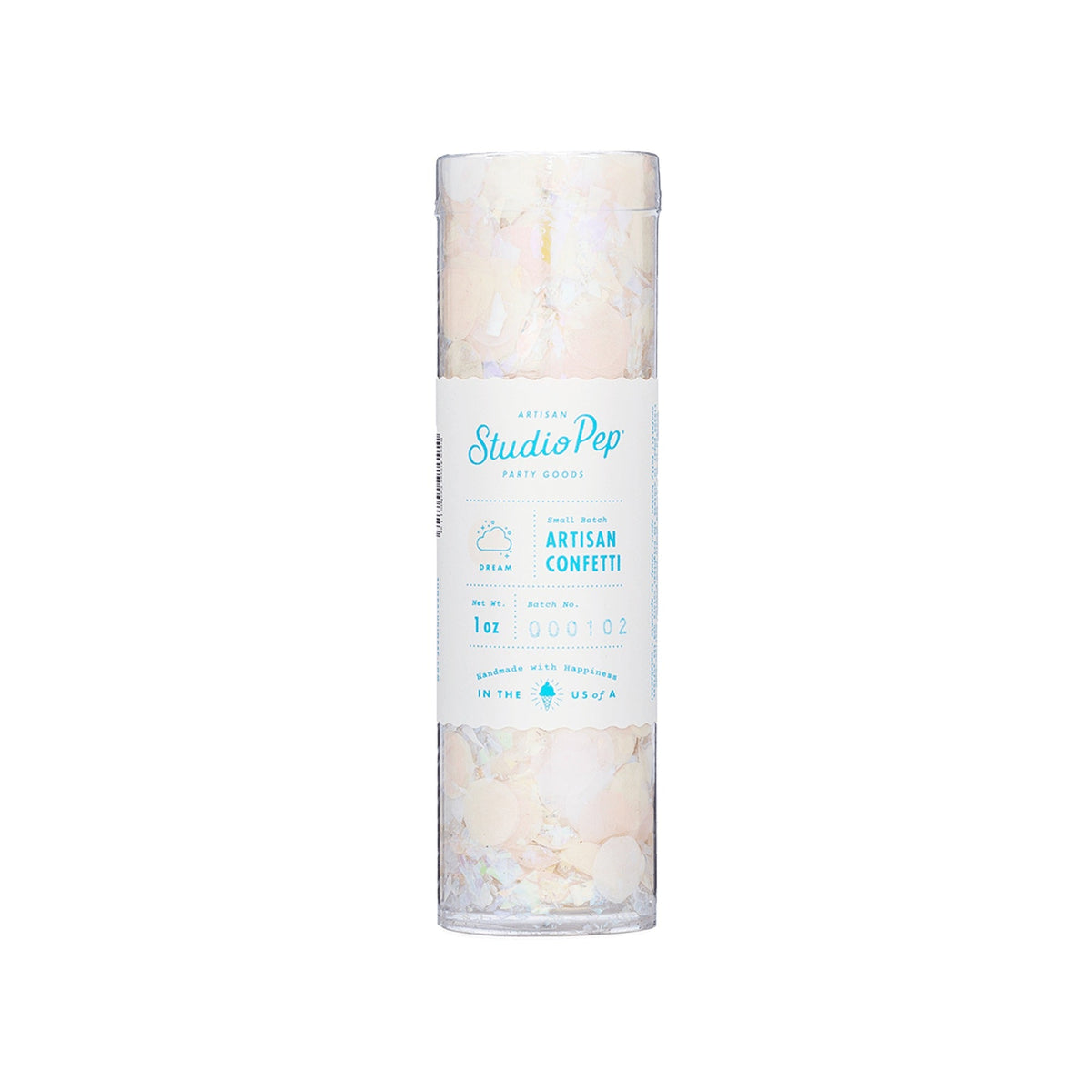 Dream Blush Iridescent Confetti