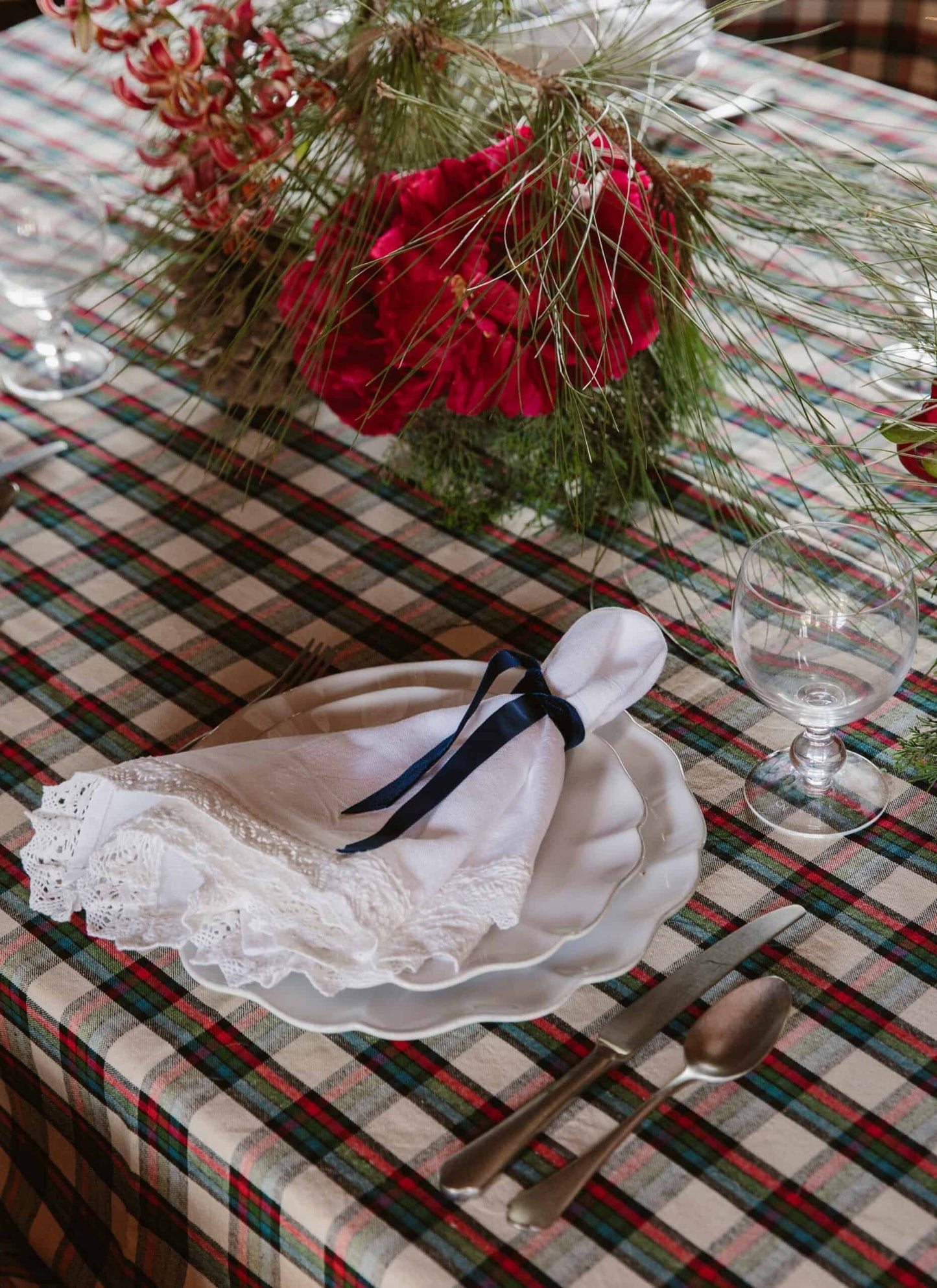 Idyllwild Plaid Tablecloth