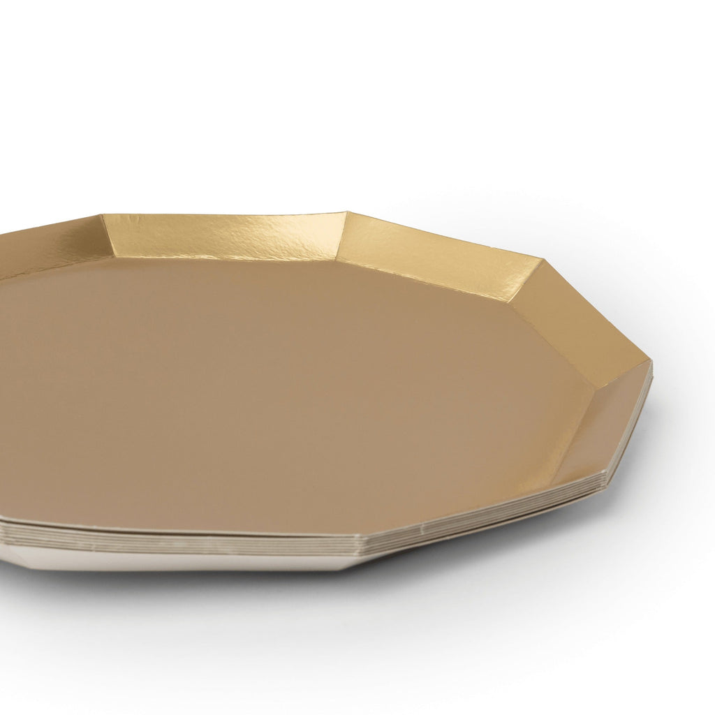 Gold Premium Dinner Plates