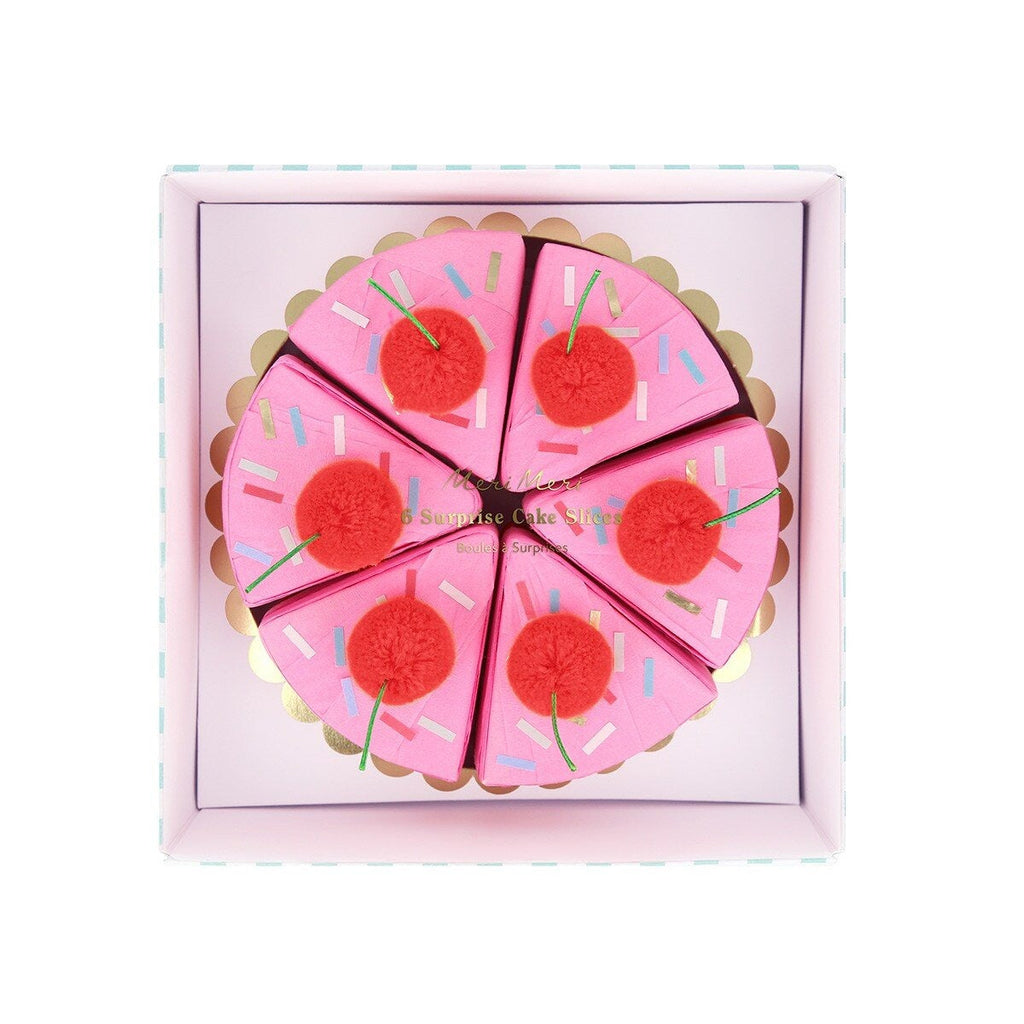 Cake Slice Surprise Balls