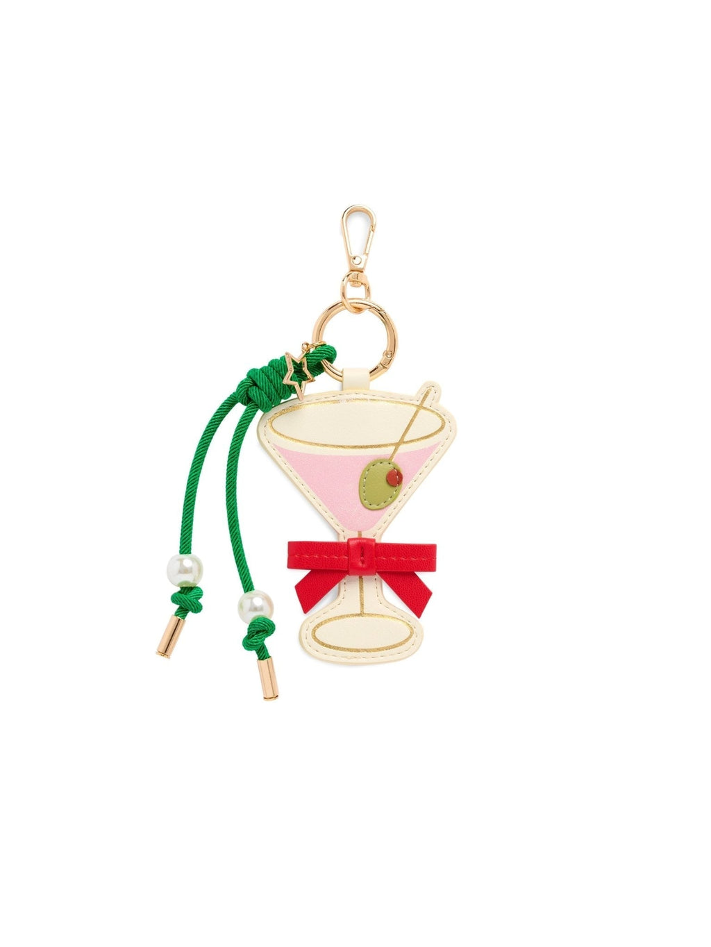 Shiraleah Martini Bag Charm/Key Ring, Multi