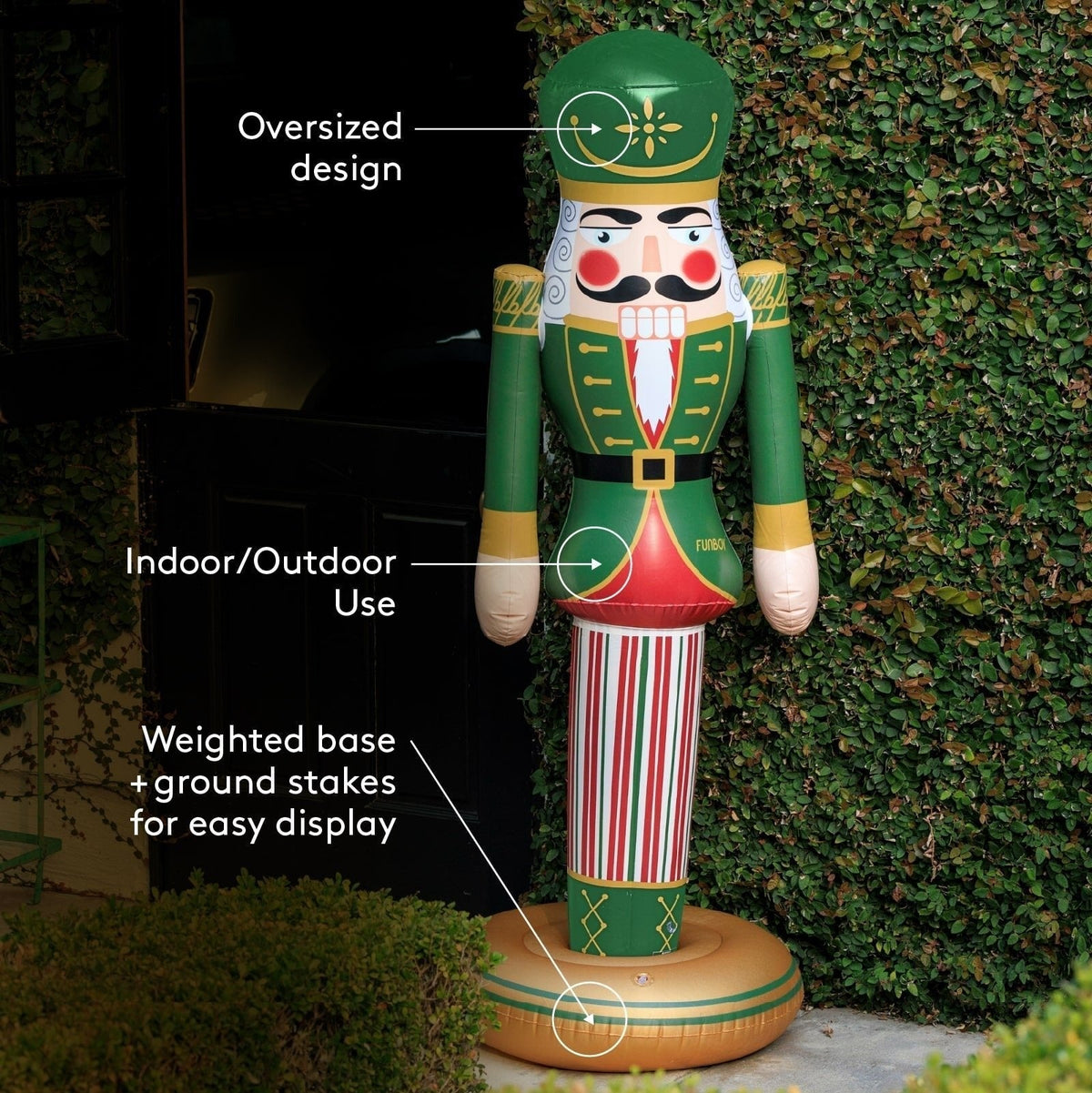 Inflatable Classic Christmas Nutcracker