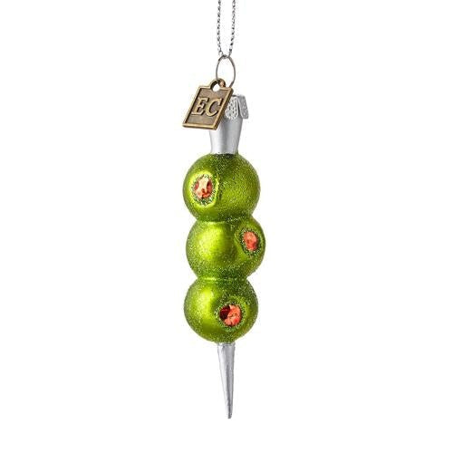 Three Olives Please Glass Ornament