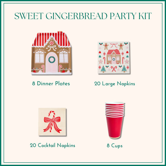 Sweet Gingerbread Party Kit