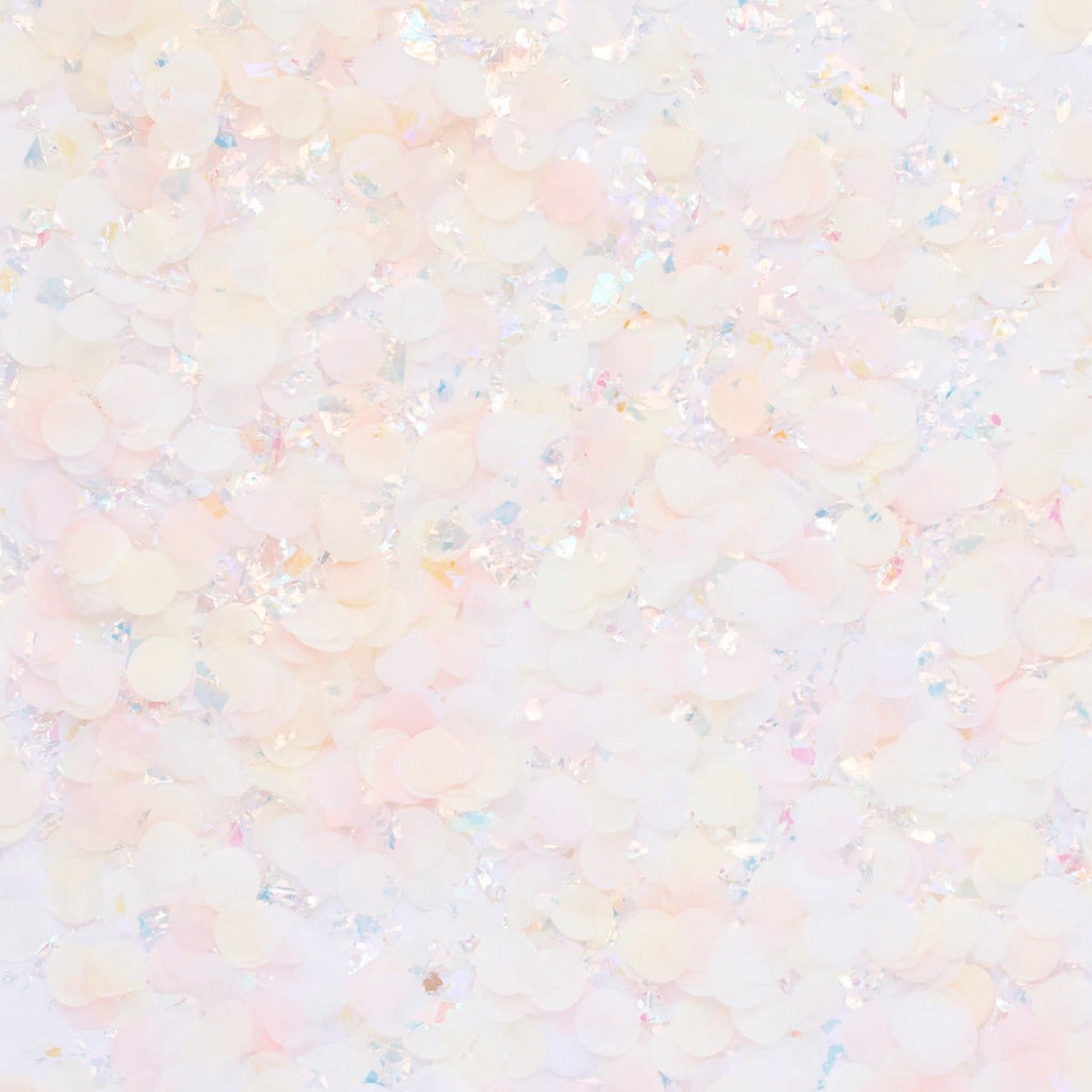 Dream Blush Iridescent Confetti