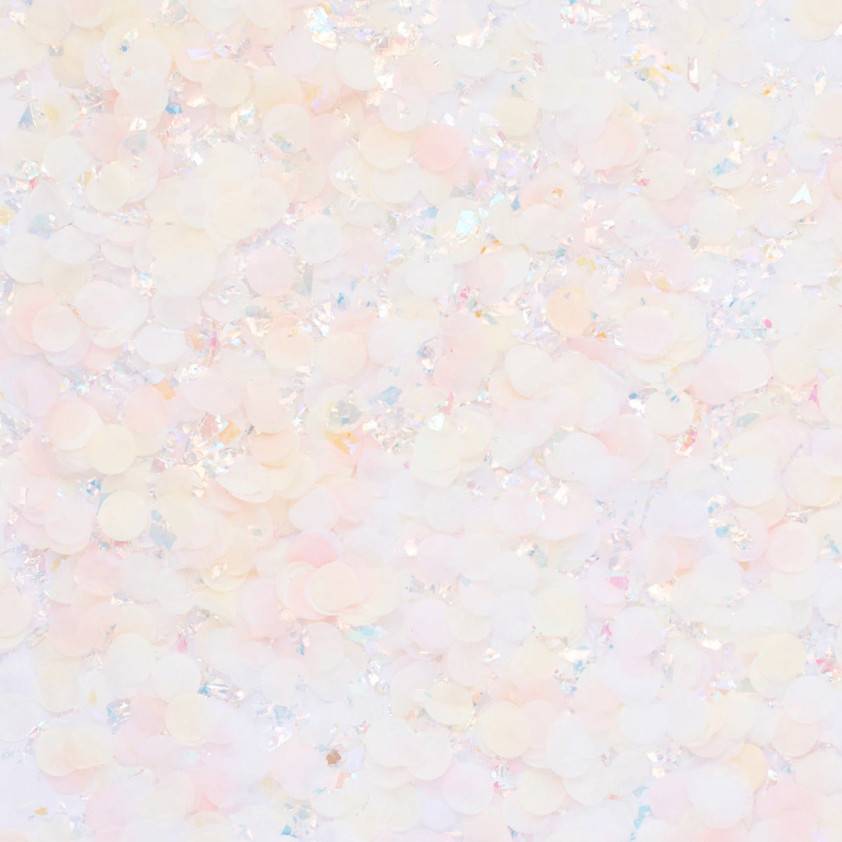 Dream Blush Iridescent Confetti