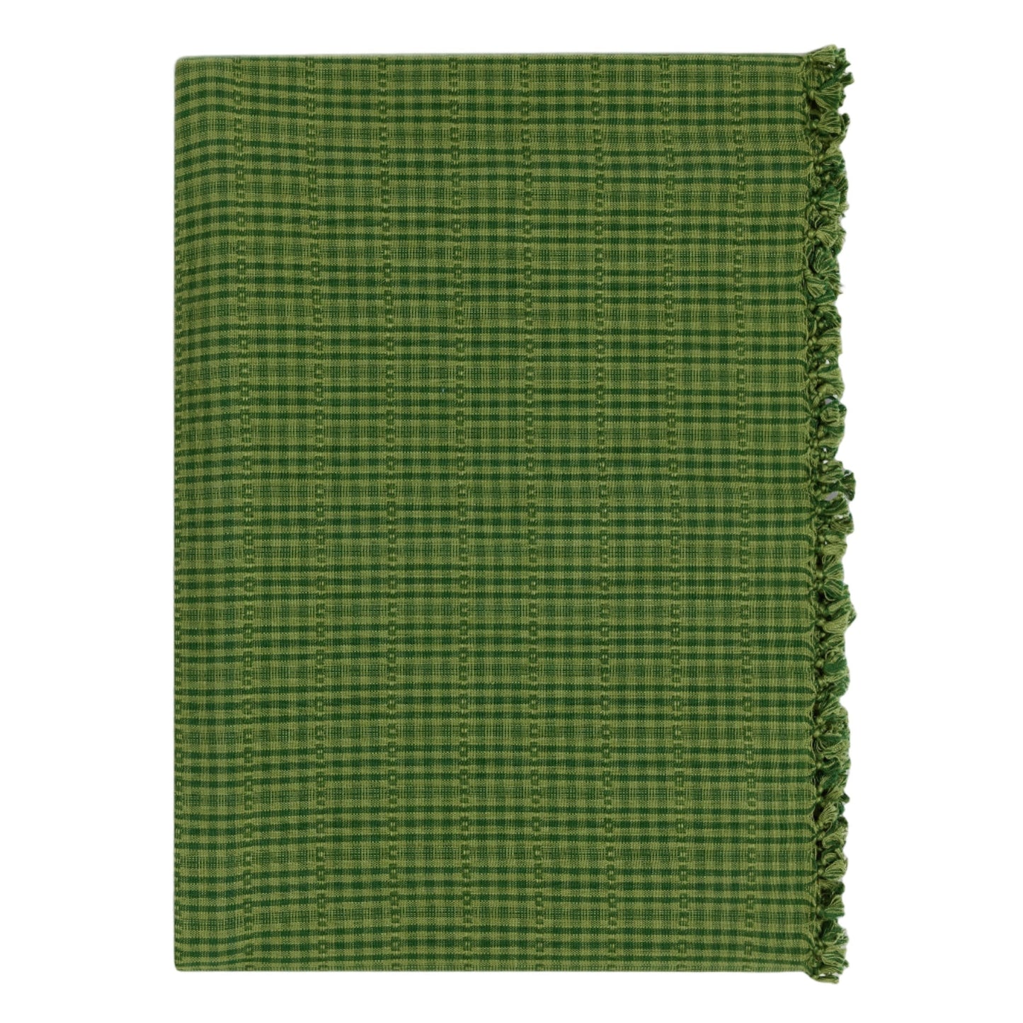 Two Toned Evergreen Tablecloth