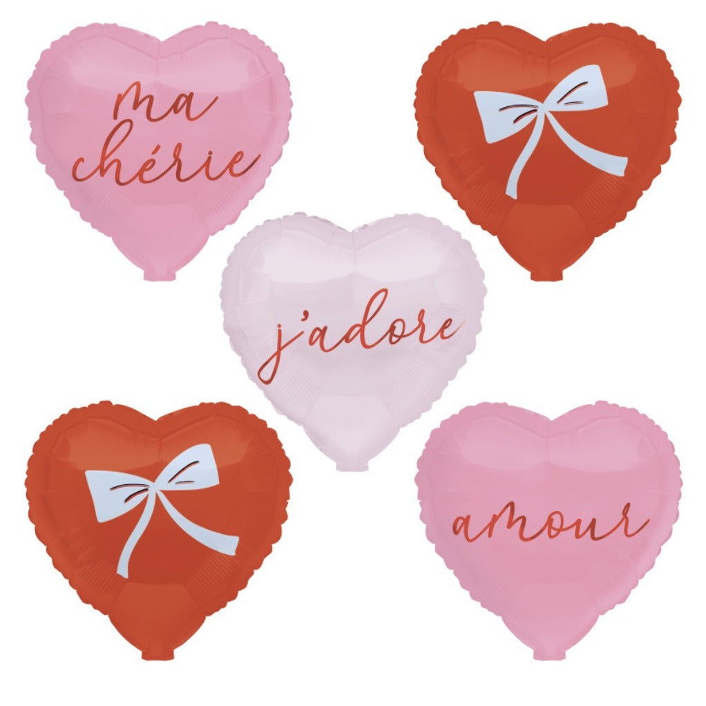 Valentine Heart Balloon Set