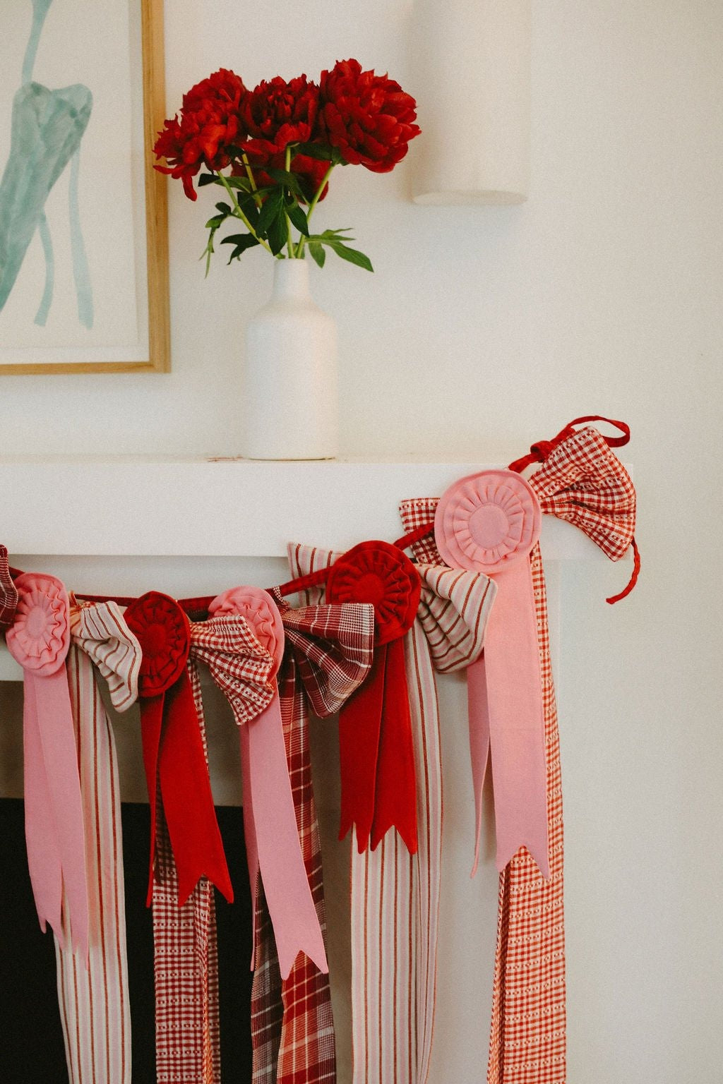 Rosehill Plaid Fabric Bow