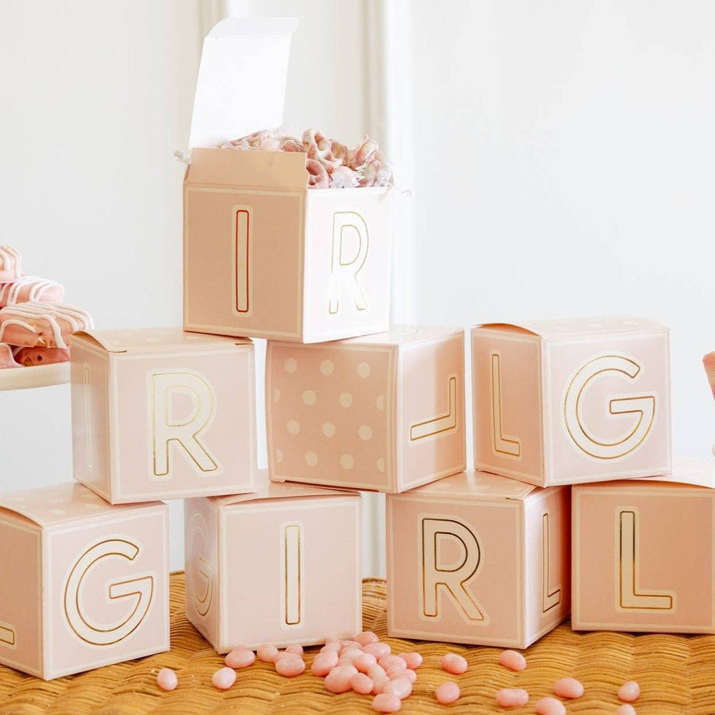 Pink Block Treat Box