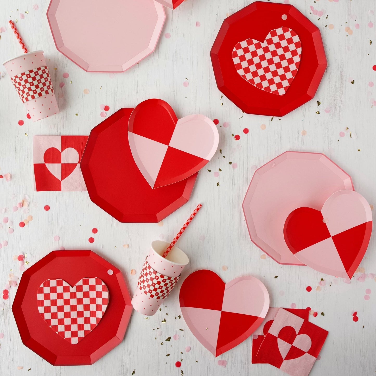 Check Mate Heart Small Napkins