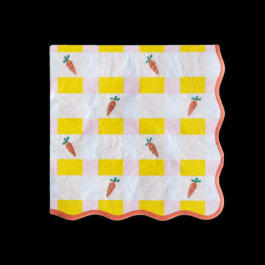 Sweet Carrot Easter Large Napkins