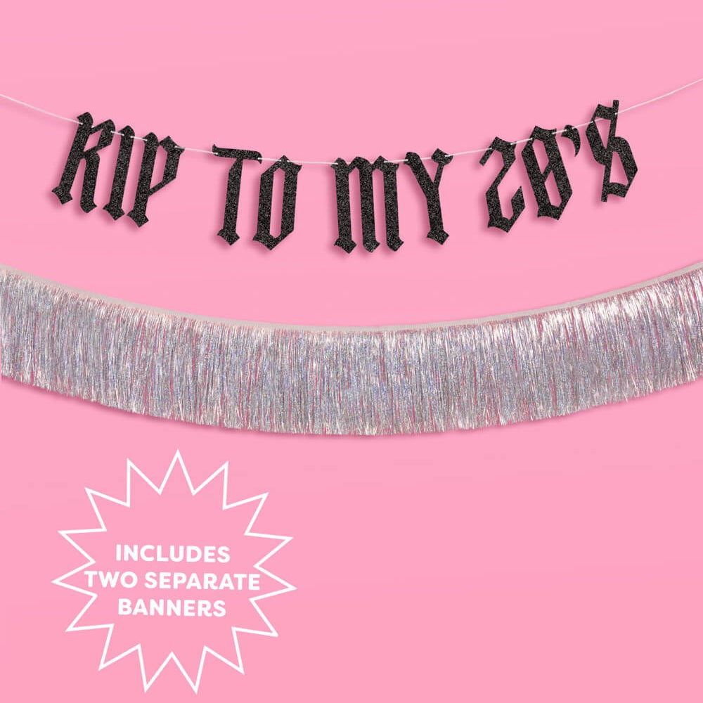 RIP to My 20s Banner Set