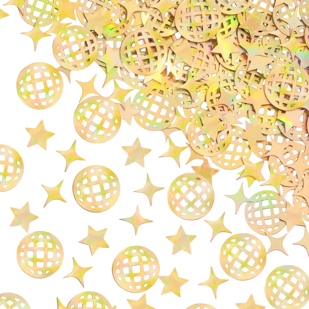 Gold Disco Ball Confetti