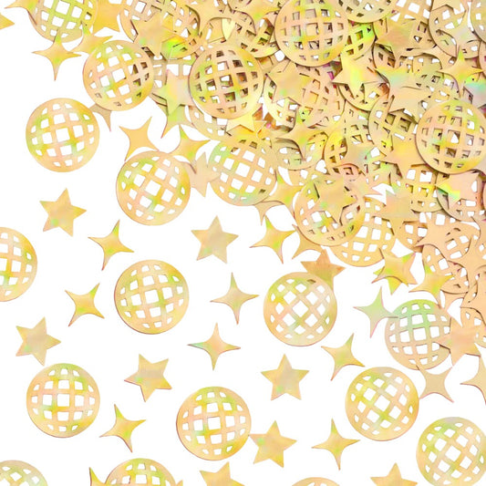 Gold Disco Ball Confetti