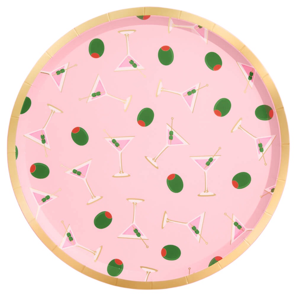 Martini Party Plates