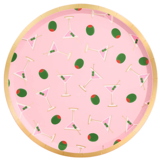 Martini Party Plates