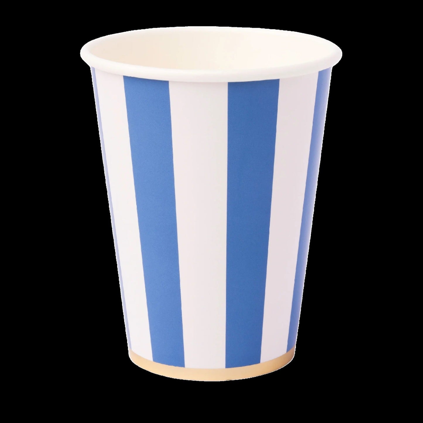Palisades Blue Signature Cabana Stripe Cups
