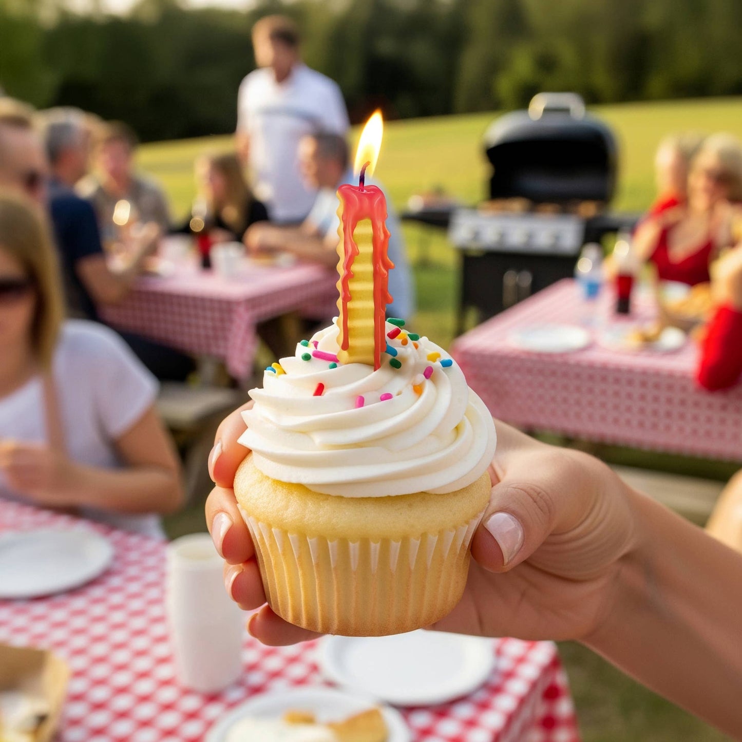 French Fry Birthday Candles