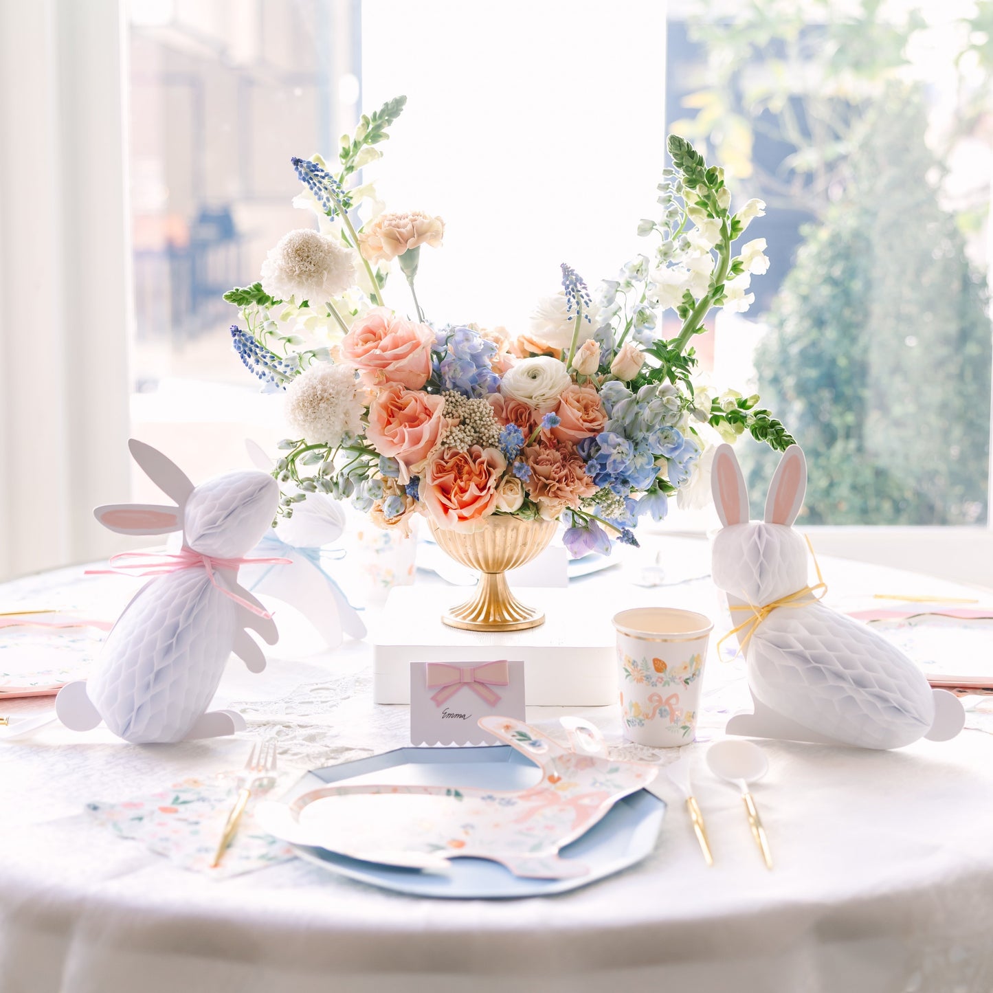 Elegant Floral Cups