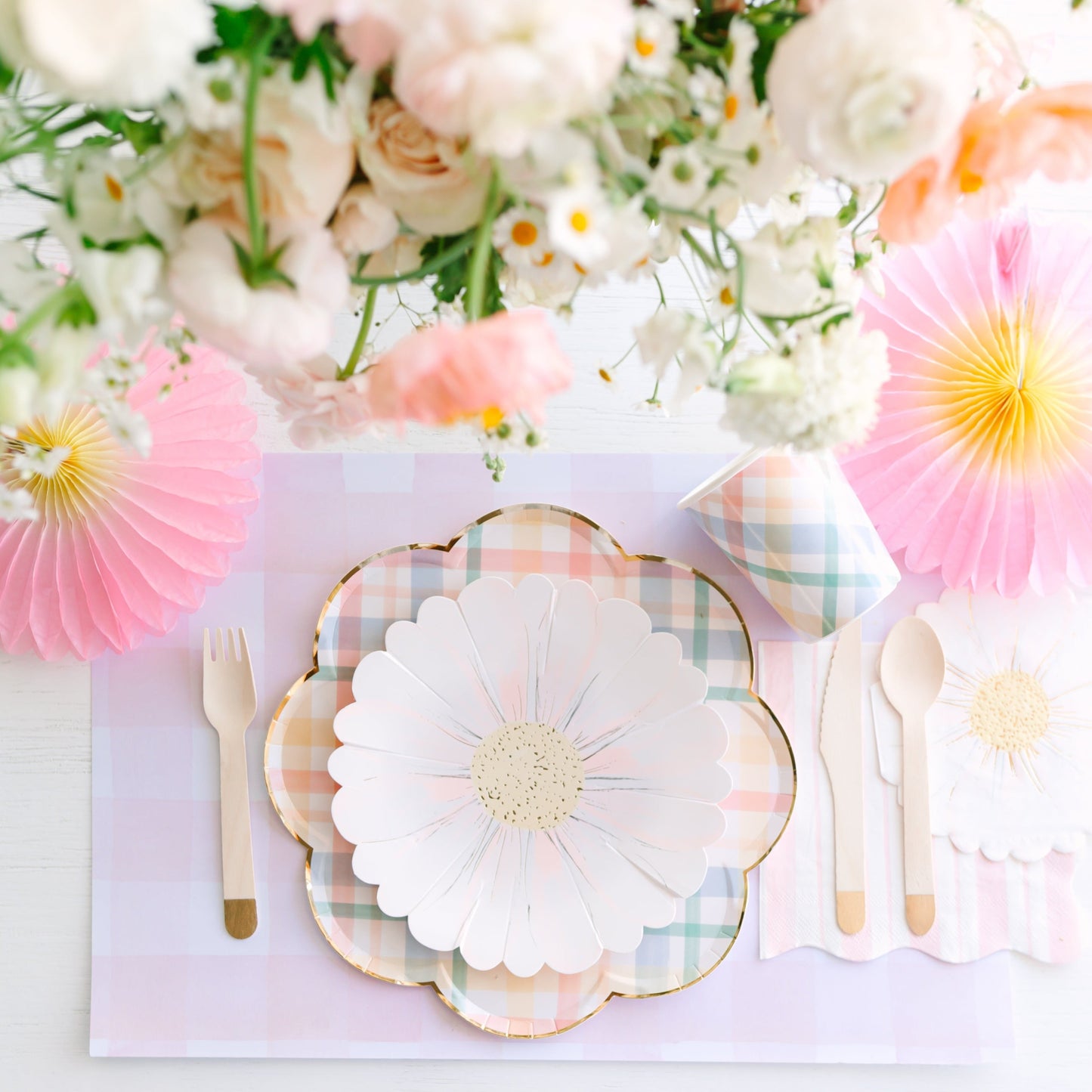 Gold Wooden Cutlery