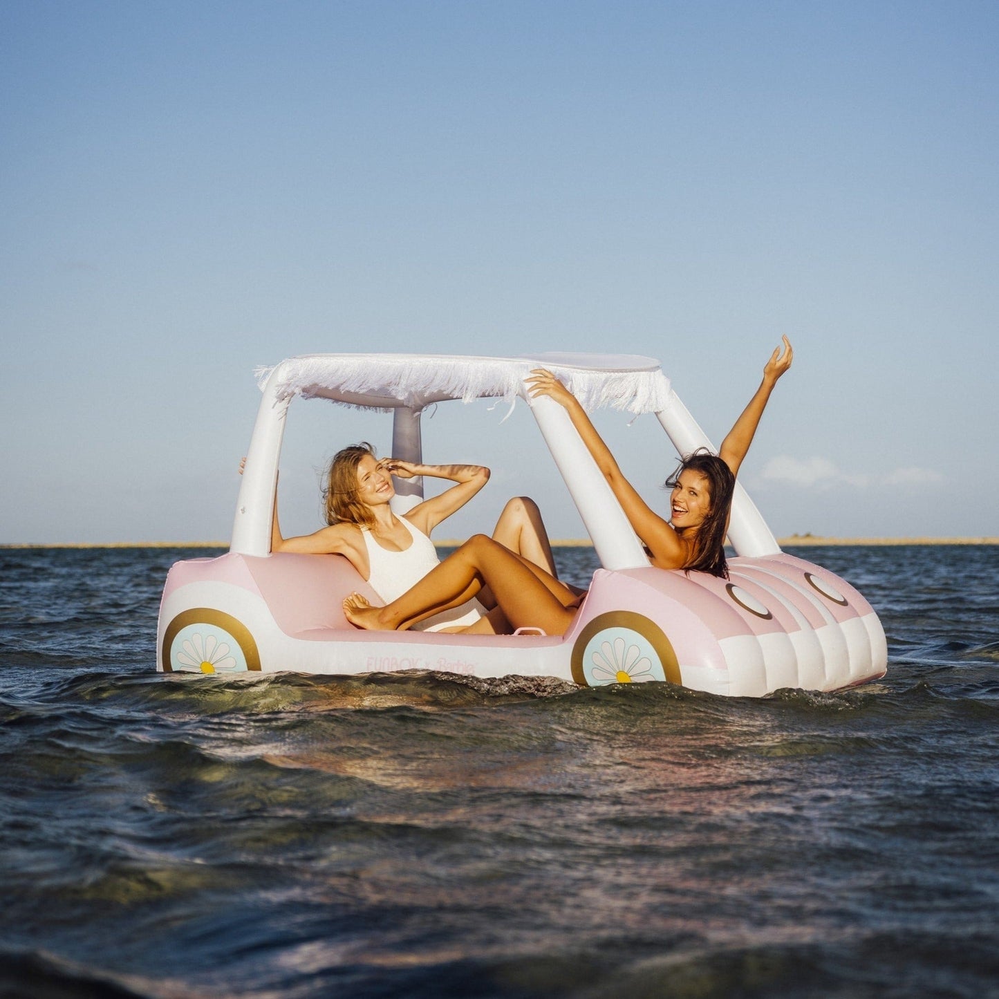 Funboy X Malibu BarbieTM Golf Cart Pool Float