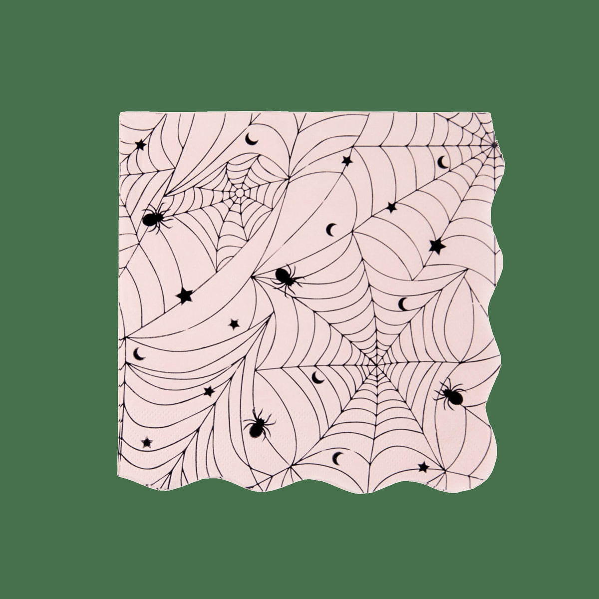 Pink Spider Web Large Napkins