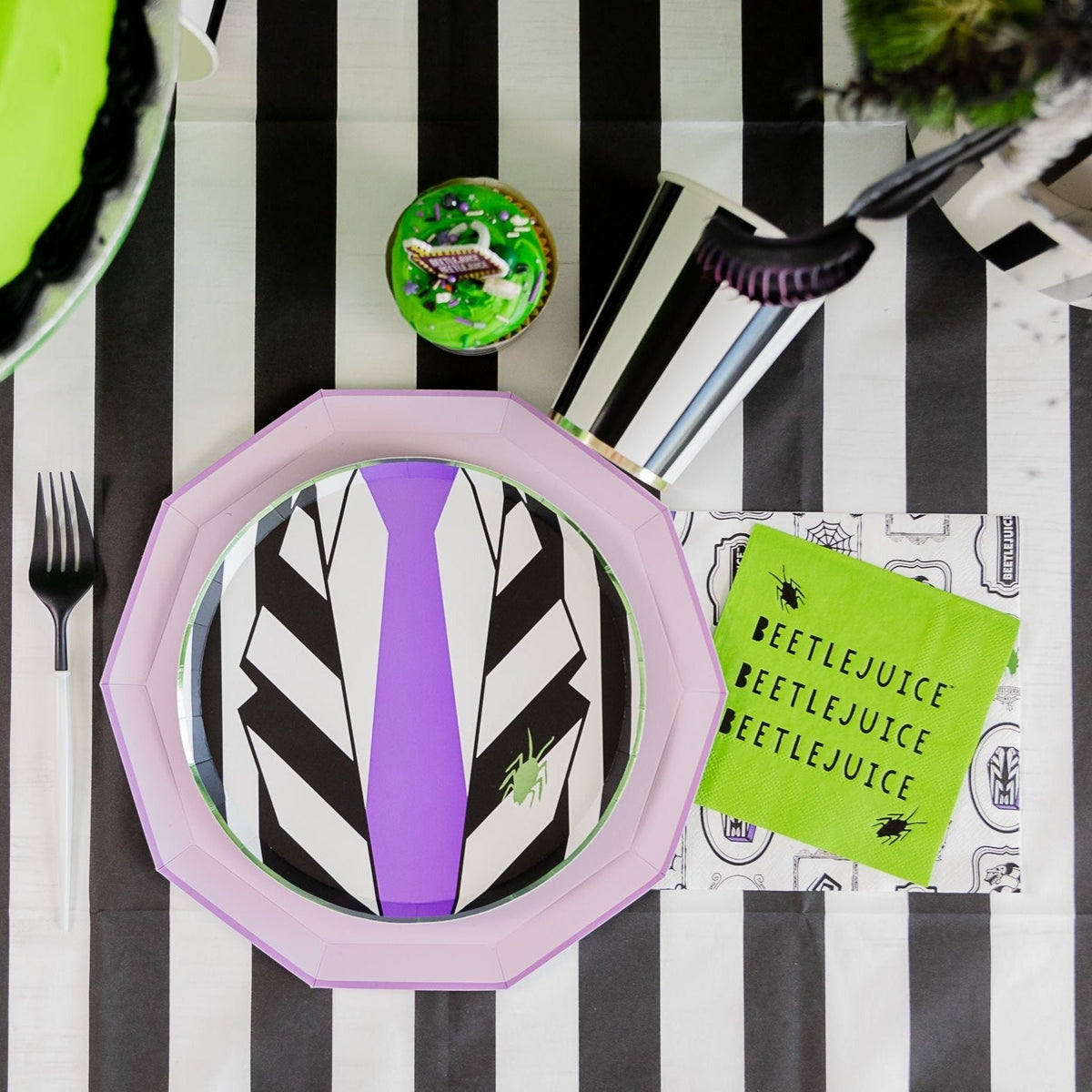 Beetlejuice X Bonjour Fete Large Napkins