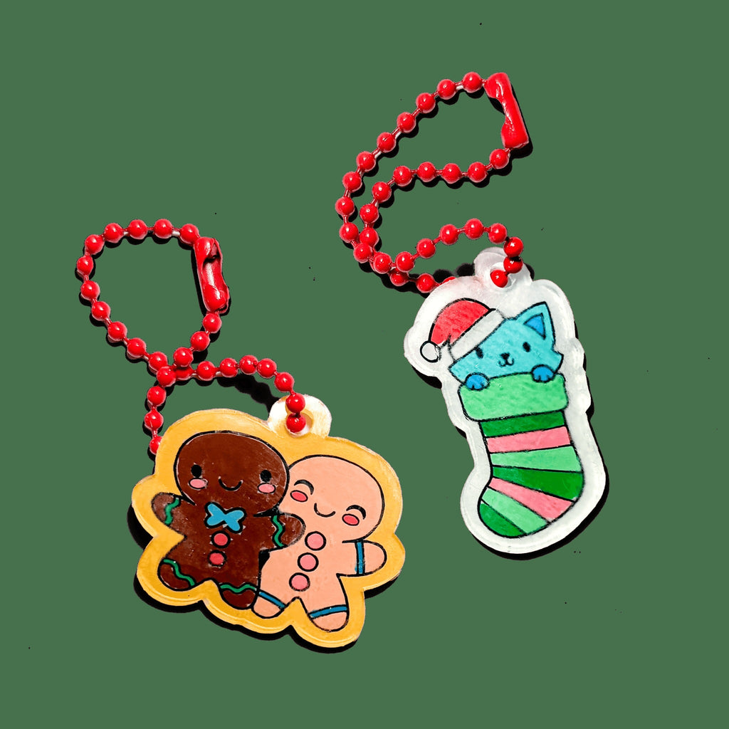 Holly Jolly DIY Shrink Art Kit