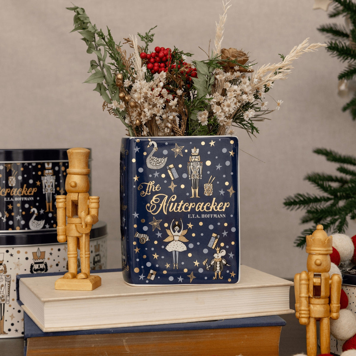 The Nutcracker Small Book Vase
