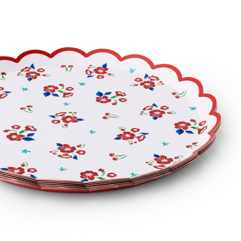 Betty CrockerTM X Bonjour Fete Vintage Floral Dessert Plates