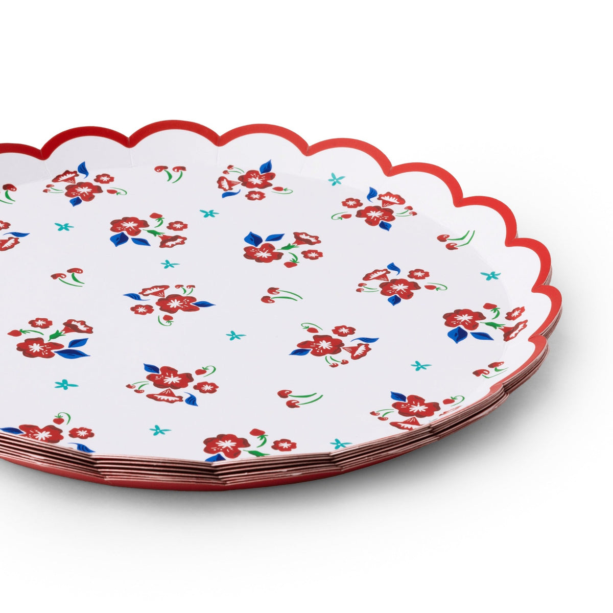 Betty CrockerTM X Bonjour Fete Vintage Floral Dessert Plates