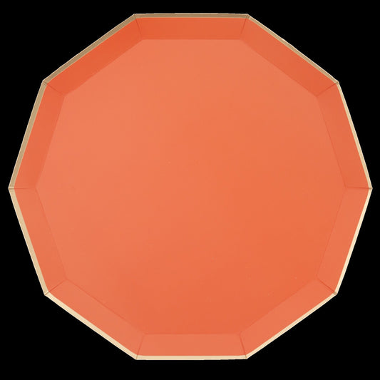 Sunkissed Orange Signature Large Plates