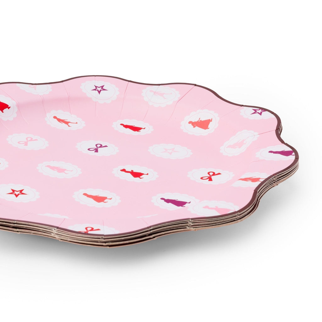 American Girl® X Bonjour Fete Pink Icons Large Plates