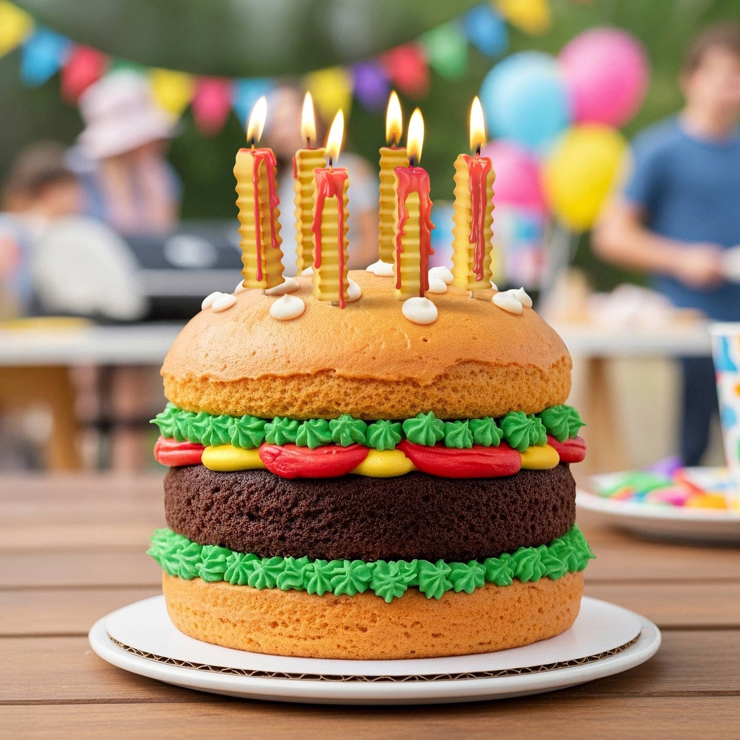 French Fry Birthday Candles