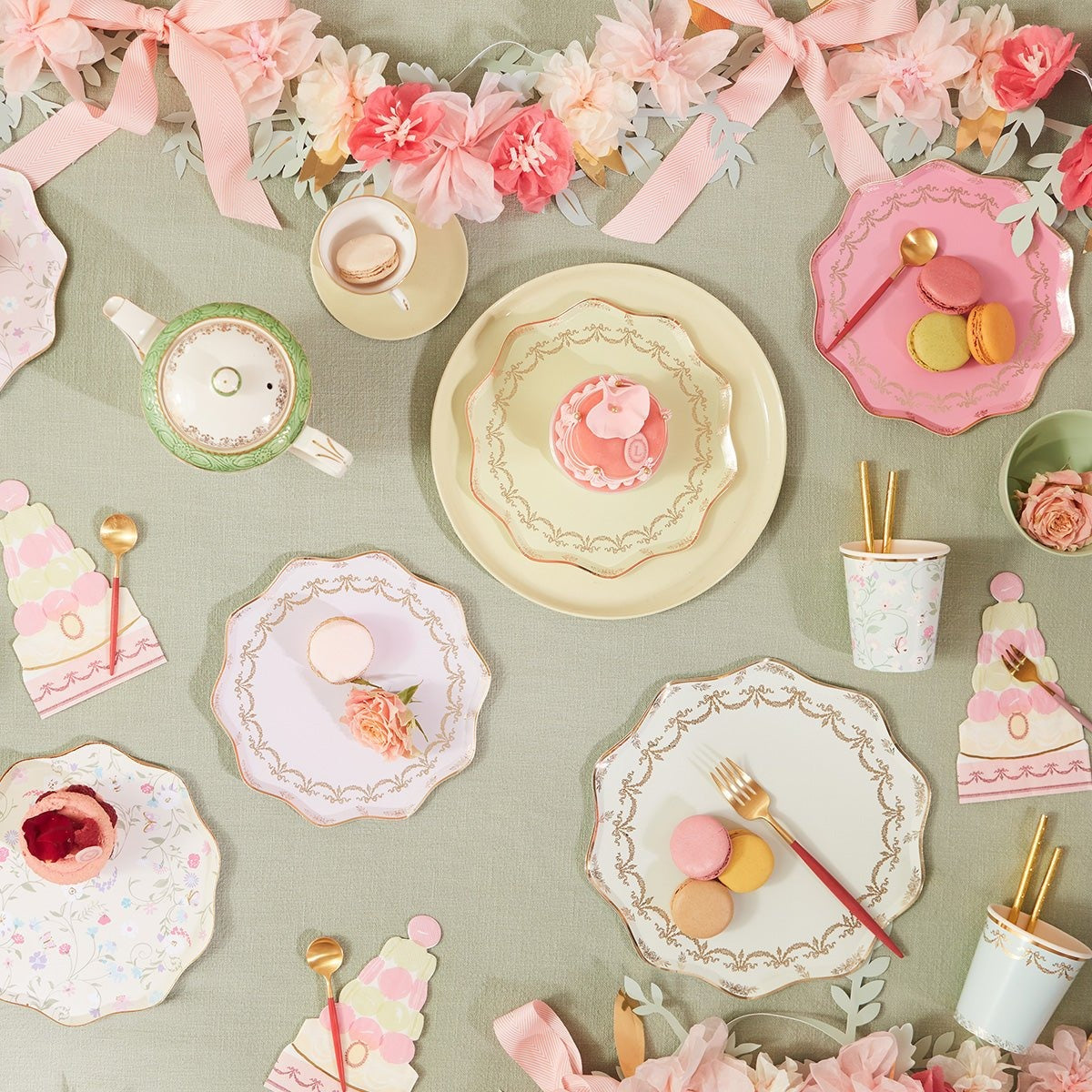 Meri Meri X Laduree Paris Side Plates