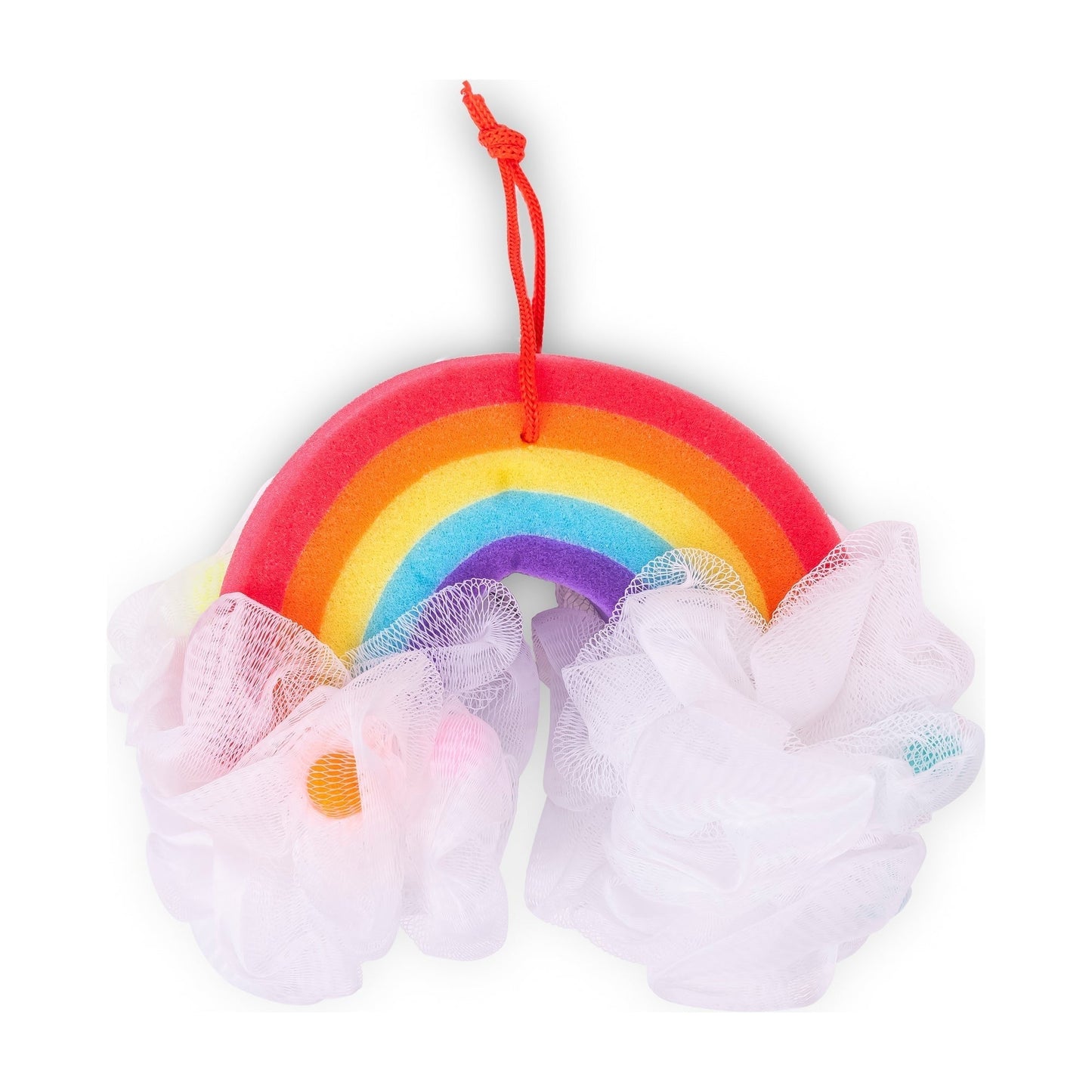 Rainbow Bath Poof & Sponge