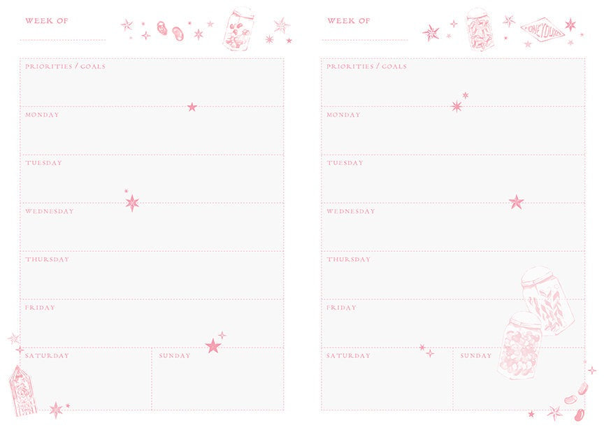 Harry Potter: Honeydukes Planner Notebook Collection (Set of 3)