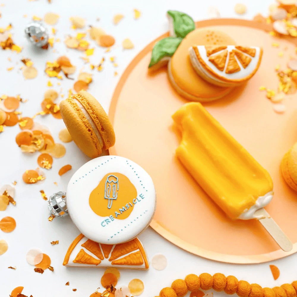 Orange Creamsicle Artisan Confetti