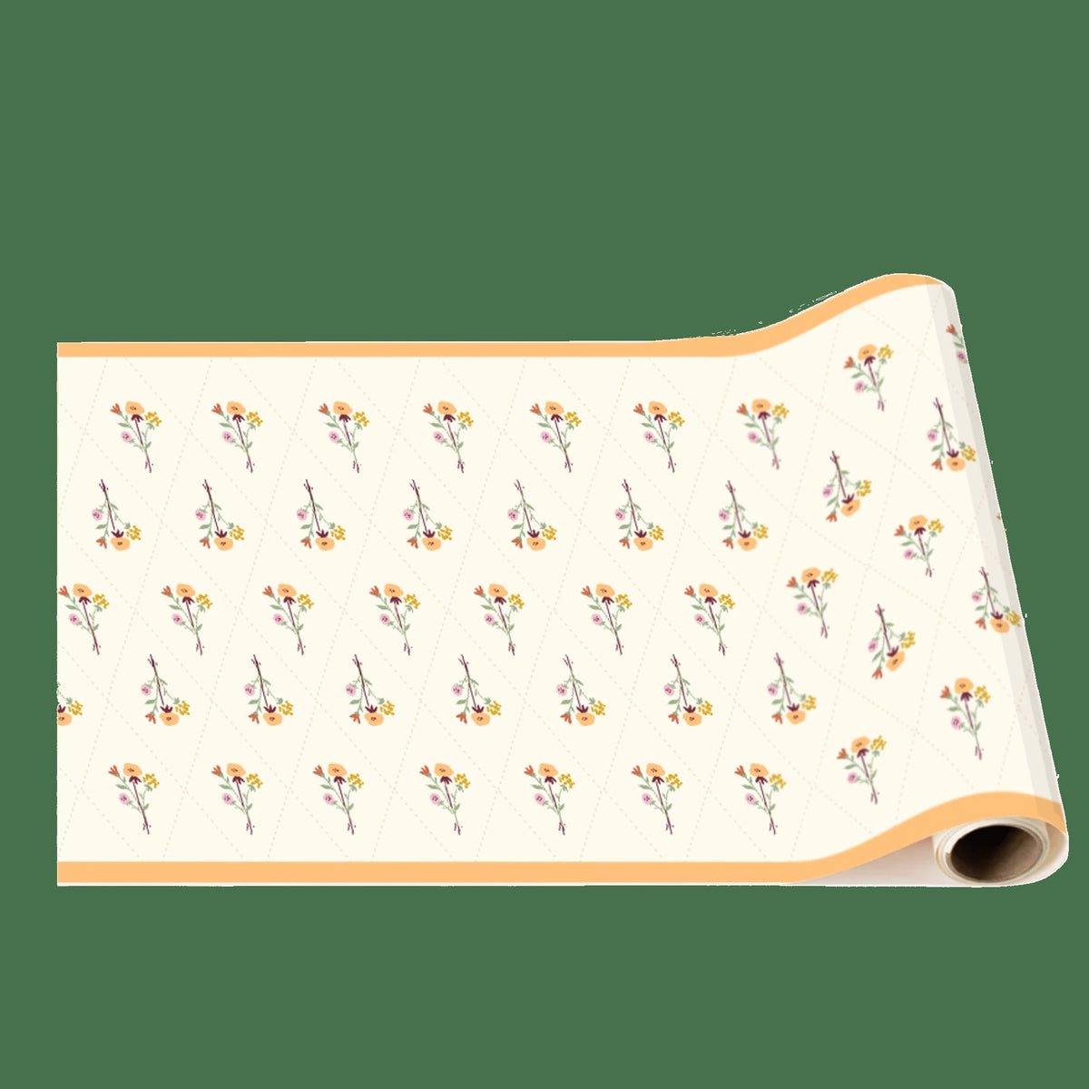 Cozy Fall Floral Table Runner