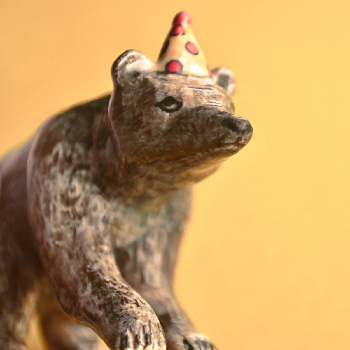 Brown Bear Birthday Candle Holder