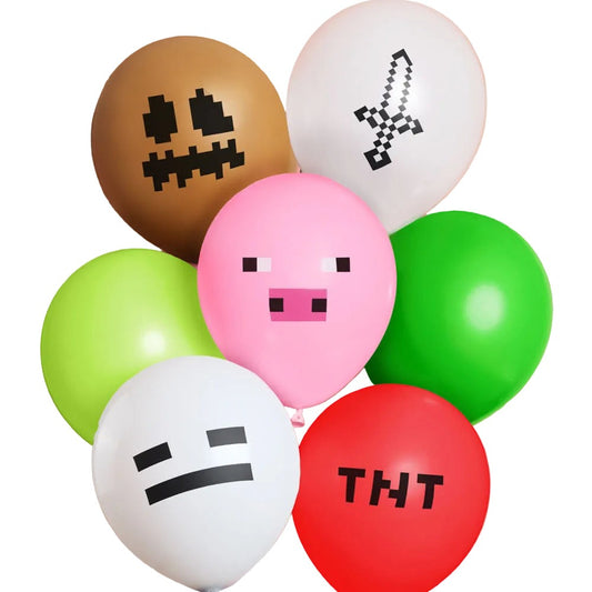 Minecraft Balloon Set