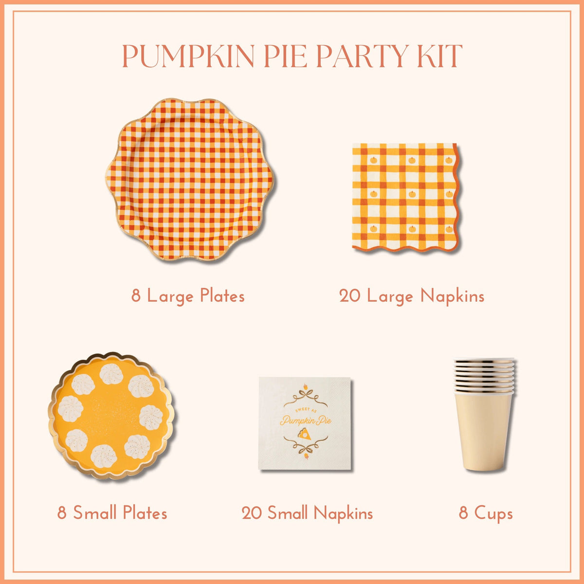 Pumpkin Pie Party Kit