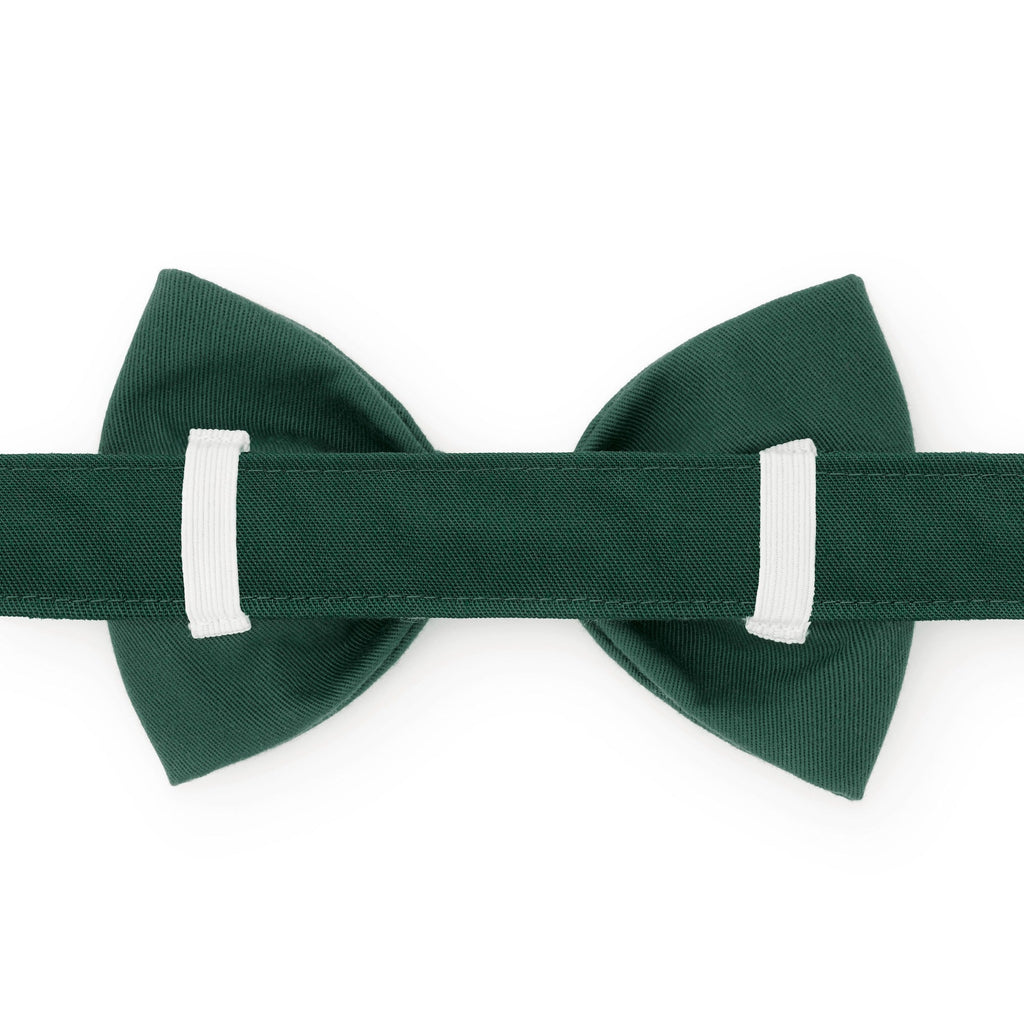 Fall Foliage Embroidered Dog Bow Tie