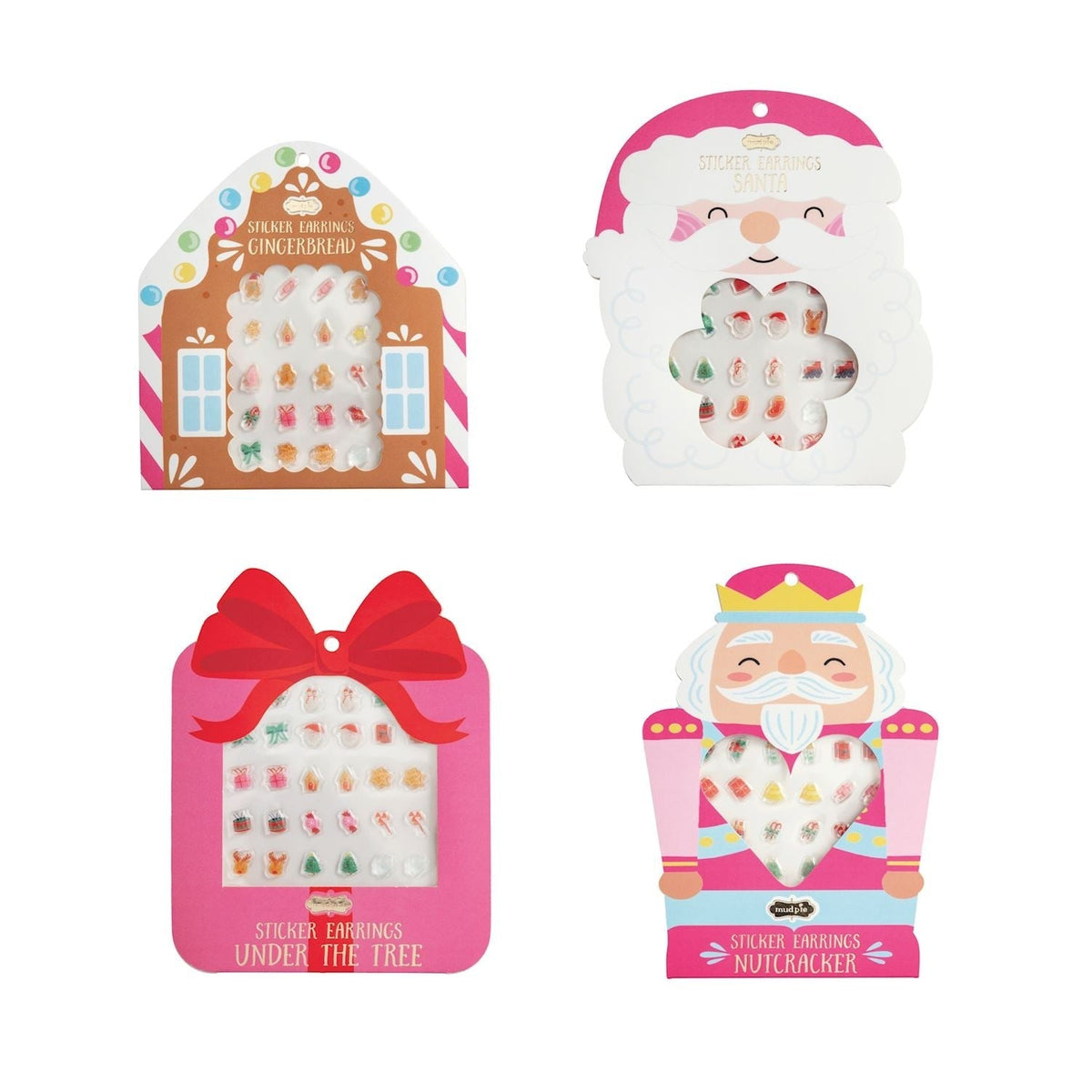 Christmas Stick-On Earring Set
